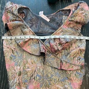 Victoria’s Secret Lingerie/Intimate Flower Print Top Size Large